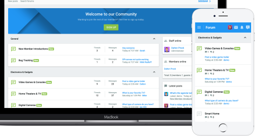 XenForo forum themes
