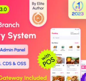 FoodKing v3.7 - Restaurant Food Delivery System with Admin Panel & Delivery Man App - Restaurant POS