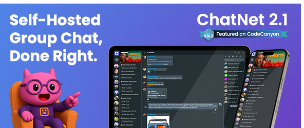 ChatNet v2.1 - PHP Chat Room & Private Chat Script - nulled