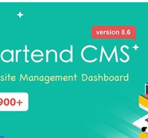 SmartEnd CMS v12.0.0 - Laravel Admin Dashboard with Frontend and Restful API - nulled