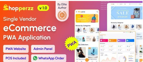 Shopperzz v2.0 - PWA eCommerce CMS with POS & WhatsApp Ordering - nulled
