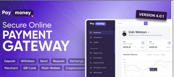 PayMoney v4.3.6 - Secure Online Payment Gateway - nulled
