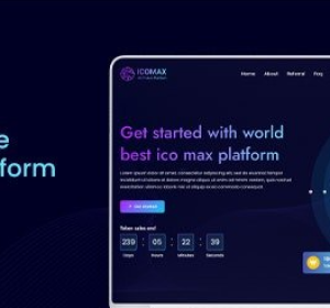 ICOMAX v2.0 - Token Sale & Auction Platform - nulled