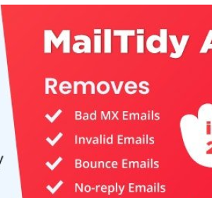 MailTidy v2.5 - Email List Cleaner SAAS Application - nulled