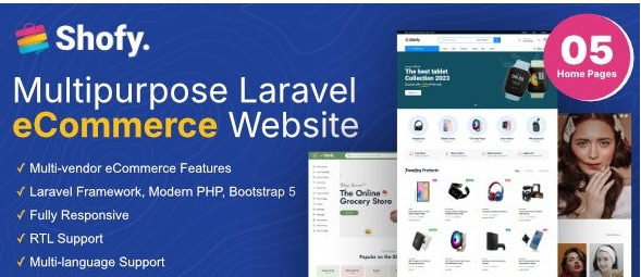 Shofy v1.3.9 - eCommerce & Multivendor Marketplace Laravel Platform - nulled
