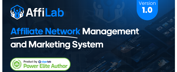 AffiLab v1.0 - Affiliate Network Management and Marketing System - nulled