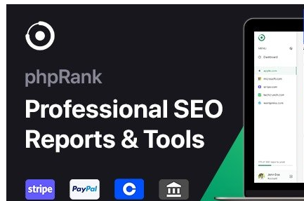 phpRank v17.0 - SEO Reports & Tools Platform (SaaS) - nulled