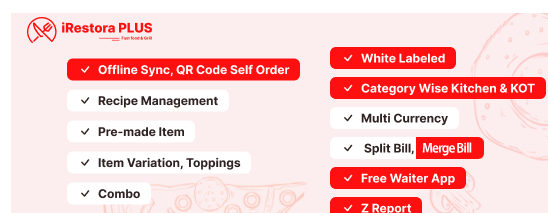 iRestora PLUS v7.6 - Next Gen Restaurant POS - nulled