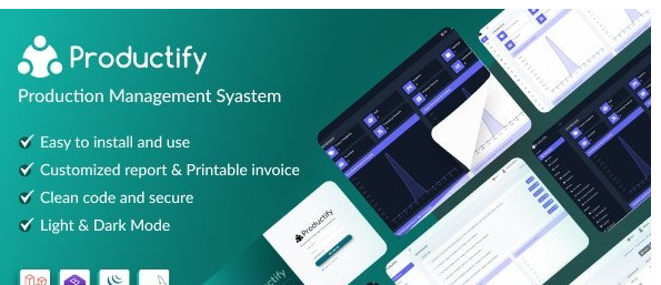Productify v4.0.4 - Production Management System - nulled