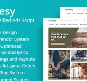 Modesy v2.5.3 - Marketplace & Classified Ads Script - nulled