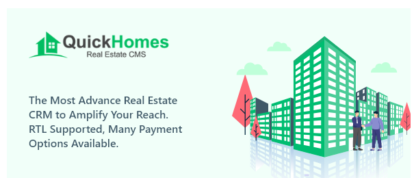 QuickHomes - Laravel Real Estate Agency Portal Multilingual - 12 July 2025 - nulled