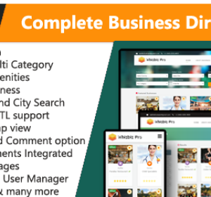 Whizbiz Pro v2.3 - Simple Business Listing Directory Map Script - nulled