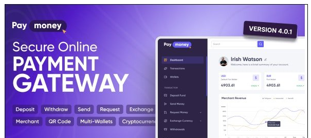 PayMoney v4.3.5 - Secure Online Payment Gateway - nulled