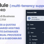 SaaS module for Concord v1.0 - Transform your CRM into a Powerful Multi-Tenancy Solution - nulled