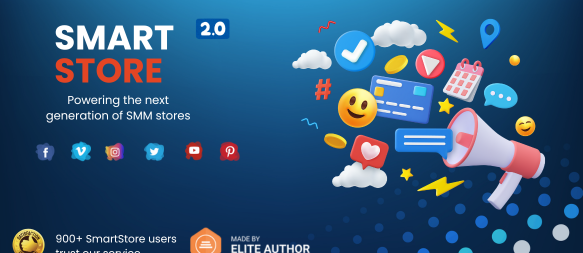 SmartStore v2.0 - SMM Store Script - nulled