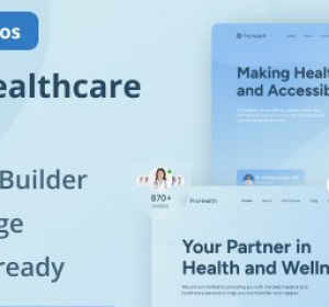 Prohealth v1.1 - Medical and Healthcare Laravel CMS With Live Page Builder - nulled