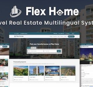 Flex Home v2.55.5 - Laravel Real Estate Multilingual System - nulled