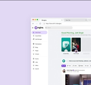 Elengine Theme for Sngine