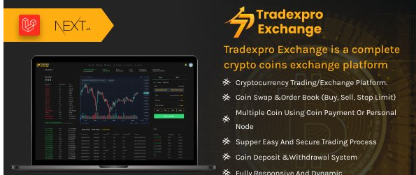 Tradexpro Exchange v3.1.3 - Crypto Buy Sell and Trading platform, ERC20 and BEP20 Tokens Supported - nulled