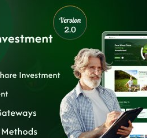 AgriWealth v2.1 - Agricultural HYIP Investment and Ecommerce Solution - nulled