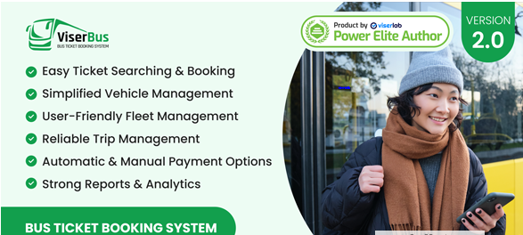 ViserBus v2.0 - Bus Ticket Booking System - nulled