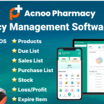 Acnoo Pharmacy v1.1 - SaaS Pharmacy Management Software & Flutter App with Admin Panel - nulled