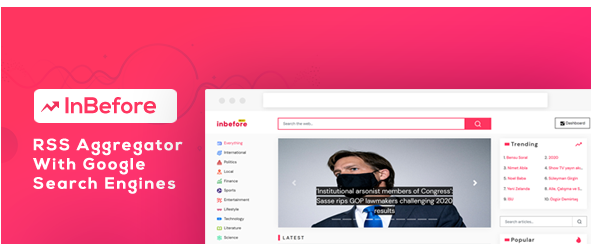 InBefore v1.0.7 - News Aggregator with Search Engine