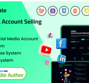 SocialMate - Social Media Account Selling Marketplace