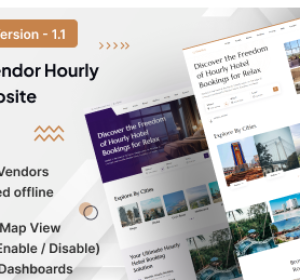 TimeStay v1.1 - Multivendor Hourly Hotel Booking Laravel Website (SAAS) - nulled