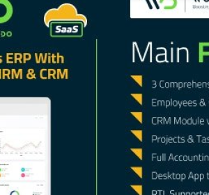 ERPGo SaaS v7.6 - All In One Business ERP With Project, Account, HRM & CRM - nulled