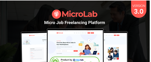 MicroLab v3.0 - Micro Job Freelancing Platform - nulled