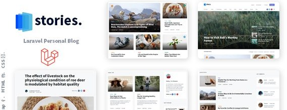 Stories v1.37.3 - Laravel Creative Multilingual Blog - nulled