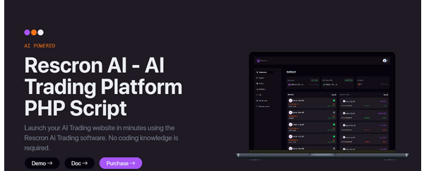 Rescron AI v5.3.0 - AI Trading Platform PHP Script - nulled