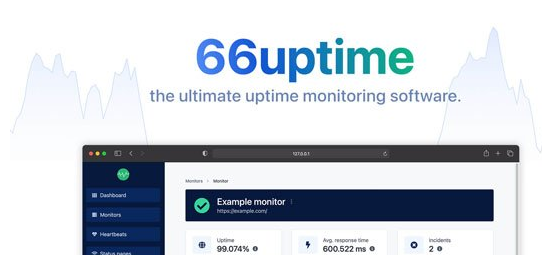 66Uptime v46.0.0 - Uptime & Cronjob Monitoring tool - nulled