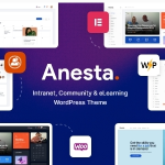 Anesta - Intranet, Extranet, Community and BuddyPress WordPress Theme