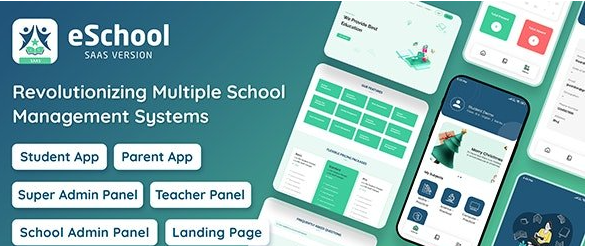 eSchool SaaS v1.6.0 - School Management System with Student - nulled