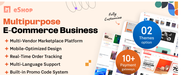 eShop Web v2.10.5 - Multi Vendor eCommerce Marketplace / CMS - nulled