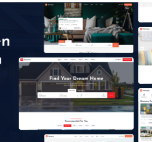 Homzen v1.3.2 - Laravel Real Estate Agency Portal Multilingual - nulled