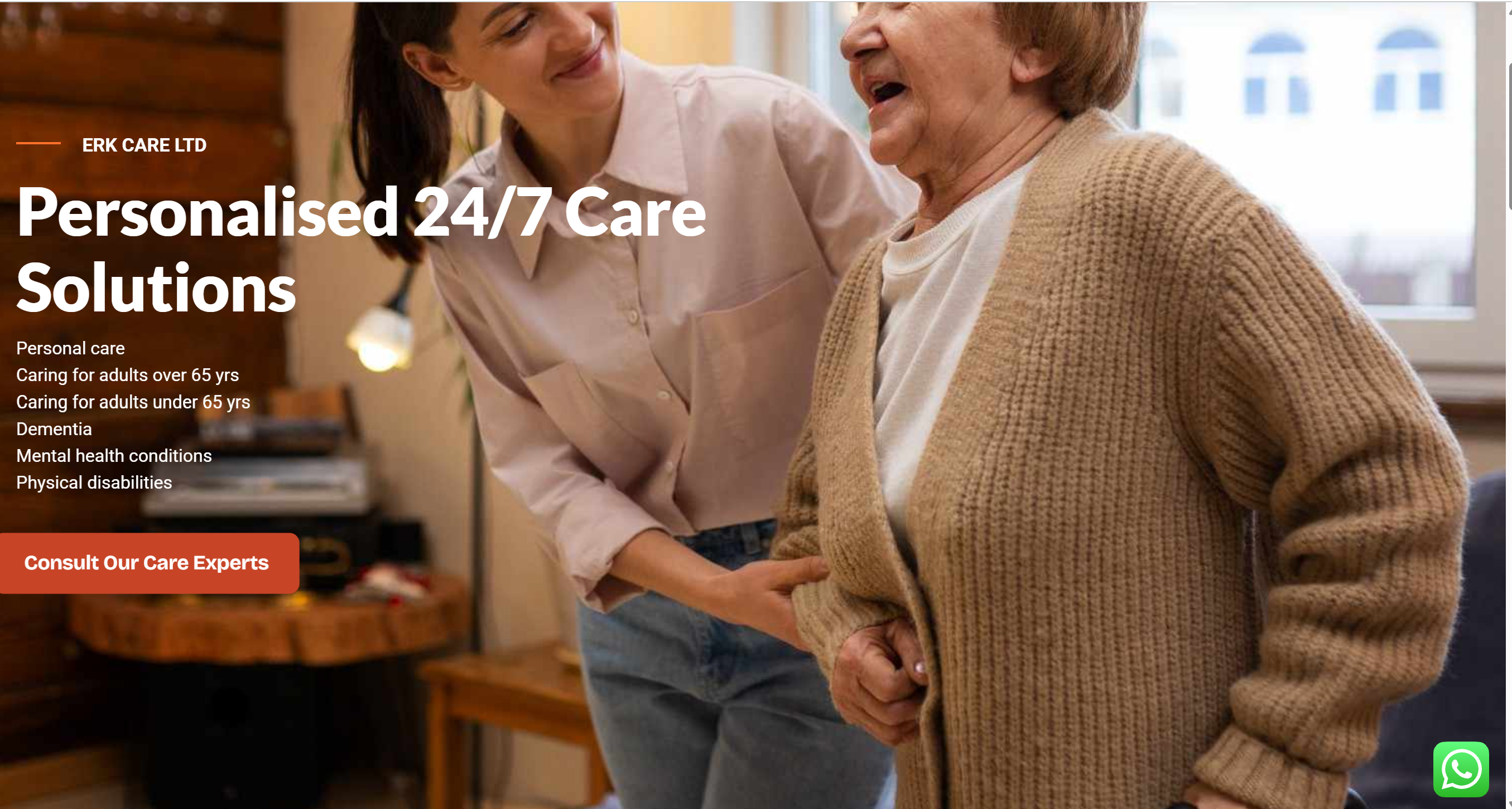 Care giver website