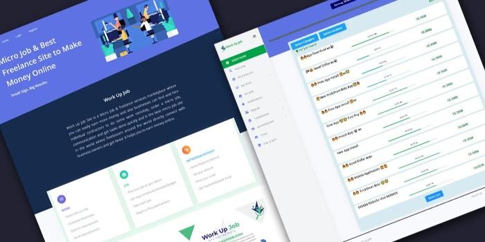 WorkUpJob Clone Laravel PHP Script